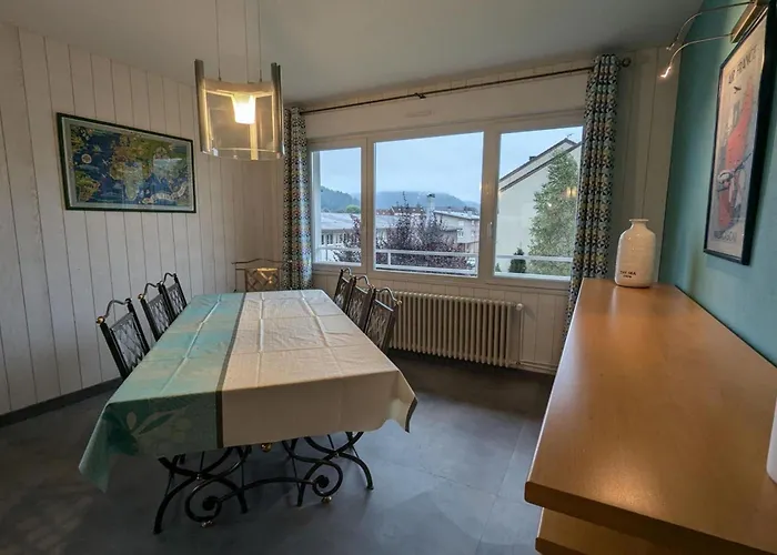 In A Spacious In Apartmán Gérardmer